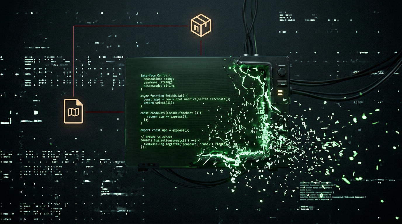 Claude Code v2.1.88 inadvertently shipped a 60MB source-map file on npm, exposing 1,906 proprietary TypeScript source files including internal API design, telemetry, and encryption logic.