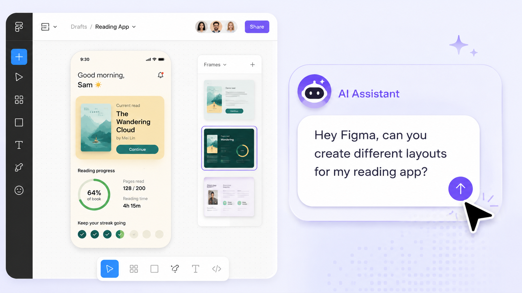 Figma's new AI assistant brings prompt-driven design generation, editing, and task automation directly into its collaborative canvas.