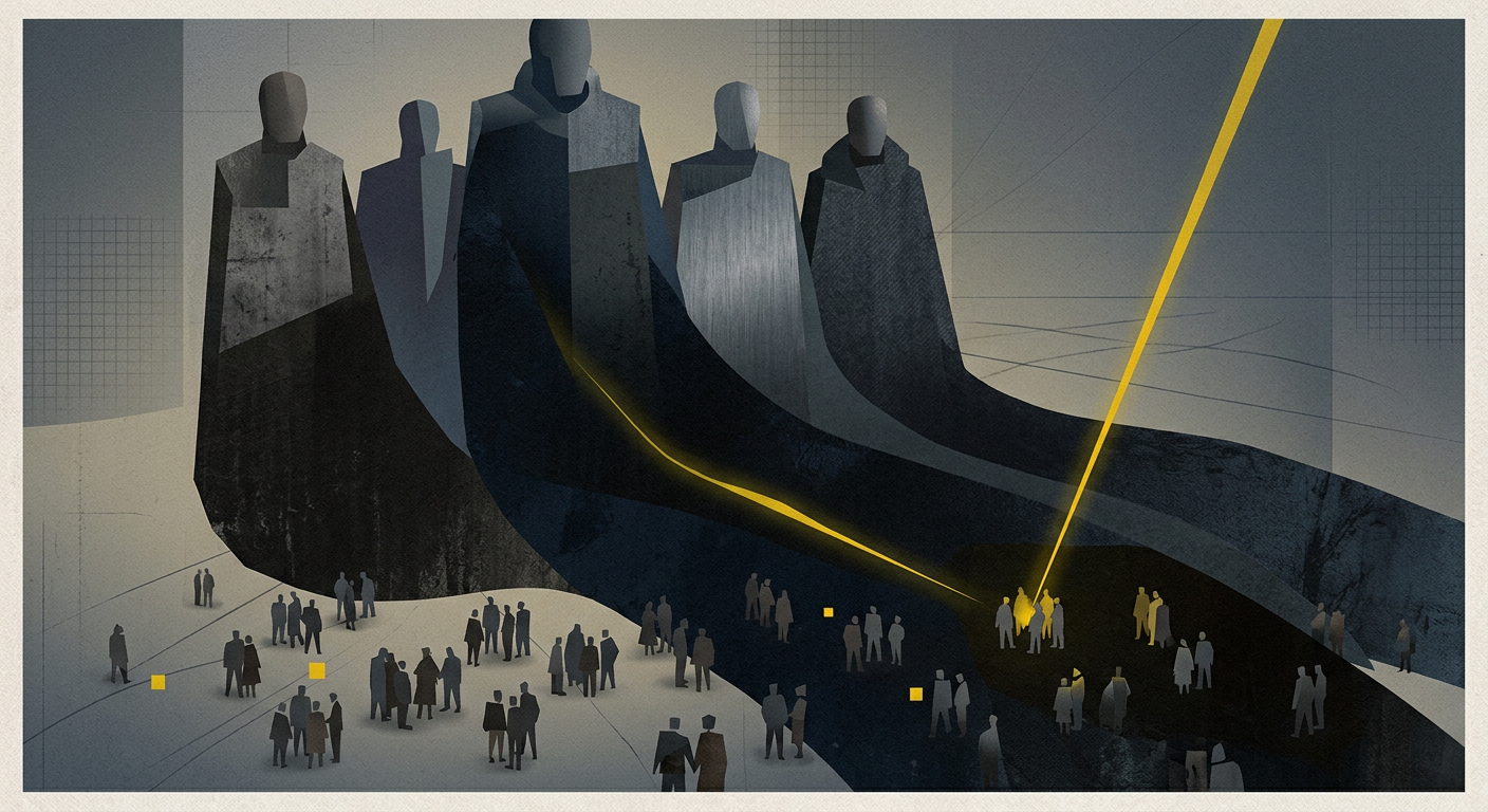 Editorial cover image for Why the "AI Will Take Your Job" Narrative Is Mostly a Management Tactic.